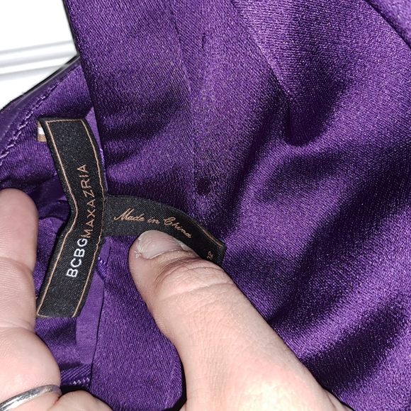 Maxi dress by BCBGMaxAzria size 2. Purple with pockets. - Picture 4 of 4